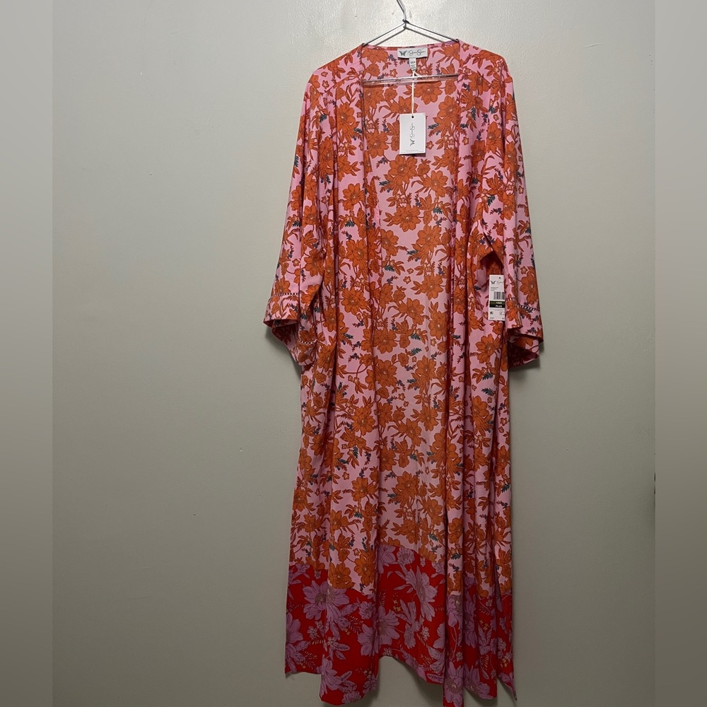 Jessica Simpson Floral Kimono